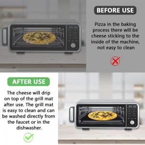 for Ninja Foodi Reusable Air Fryer Liners 12x12inch Non-Stick，Bottom of Toaster Oven Mat,3x Liners + 3x Mesh Sheets, Baking/Microwave/Grill,450°F,Pre-Cut Square for SP101/SP201/SP301/SP351