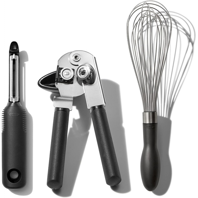 OXO Good Grips Stainless Steel Essential 3-Piece Kitchen Gadget Set