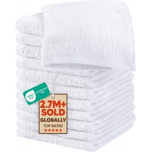 Utopia Towels 12 Pack Cotton Washcloths ...