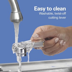 Hamilton Beach OpenStation Electric Automatic Can Opener for Kitchen with Multi Tool and Bottle and Jar Opening Tools, Auto Shutoff, Cord Storage, and Sure Cut Technology, Stainless Steel (76382)