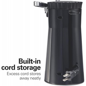 Hamilton Beach OpenStation Electric Automatic Can Opener for Kitchen with Multi Tool and Bottle and Jar Opening Tools, Auto Shutoff, Cord Storage, and Sure Cut Technology, Stainless Steel (76382)