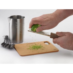 Barfly Bar Zester With Walnut Handle