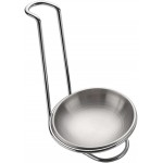 Stainless Steel Spoon Rest Vertical Cooking Utensil Holder for Restaurant Kitchen Countertop, 1 Piece