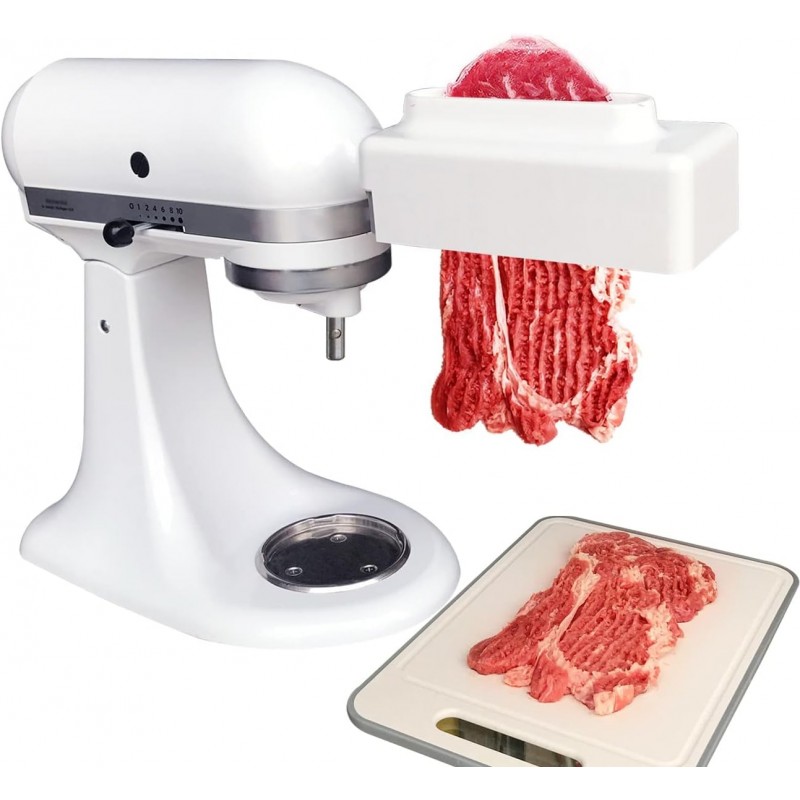 [UPGRADE] Meat Tenderizer Attachment for All KitchenAid Household Stand Mixers- Mixers Accesssories [No More Jams,No More Break,Easier to clean]