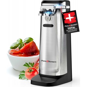 POHL SCHMITT Electric Can Opener with Knife Sharpener and Bottle Opener