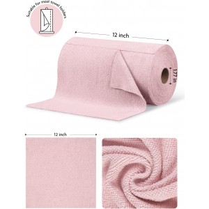 Fantasticlean Microfiber Cleaning Cloth Roll -75 Pack, Tear Away Microfiber Towels, 12