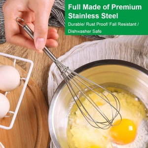 ForTomorrow Stainless Steel Whisk Set - 8