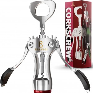 Premium Wine Opener, Wing Corkscrew - Ma...