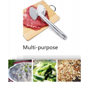 Sturdy Meat Tenderizer Hammer Tool, Meat Hammer, Dual-Sided Meat Mallet Pounder Tool For Tenderizing Steak Beef Poultry