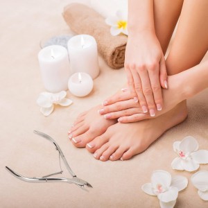 Cuticle Trimmer Cuticle Nippers,Professional Stainless Steel Cuticle Cutter Cuticle Clippers Cuticle Remover,Pedicure Manicure Tools for Fingernails and Toenails(Silver)