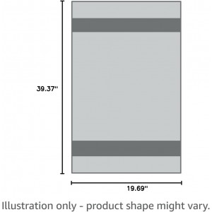 Disposable Kitchen Cleaning Cloths Dish Towels Dish Cloth Reusable Cloths for Kitchen, Bathroom, Household Cleaning (Blue 100 Pack)