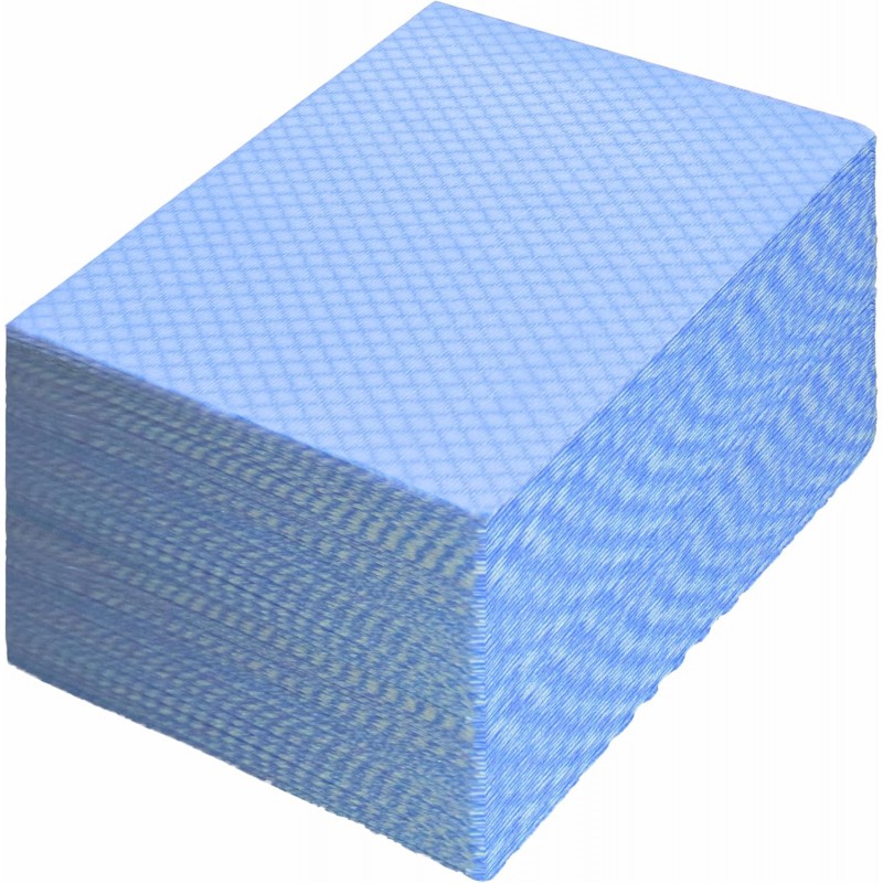 Disposable Kitchen Cleaning Cloths Dish Towels Dish Cloth Reusable Cloths for Kitchen, Bathroom, Household Cleaning (Blue 100 Pack)