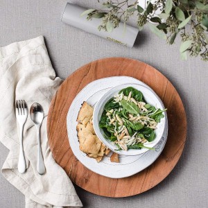 KNORK Original Forged Salad Forks (Set of 4) – Open Stock, 18/10 Stainless Steel – Ergonomic, Matte Finish