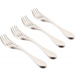KNORK Original Forged Salad Forks (Set of 4) – Open Stock, 18/10 Stainless Steel – Ergonomic, Matte Finish