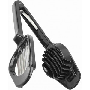 Egg Slicer, Stainless Steel Wire Egg Slicer Heavy Duty Aluminium Egg Cutter Dishwasher for Egg Strawberry Soft Fruit Egg Slicer for Hard Boiled Egg