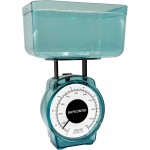 Mechanical Kitchen Scale, Precise Measurements with Removable Bowl, Measurement Units:lbs, oz, g, ml