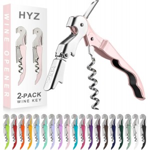 HYZ 2-Pack Wine Opener Waiter Corkscrew,...