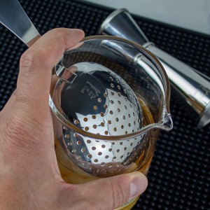 Julep Strainer: Stainless Steel Cocktail Strainer for Home or Commercial Bar