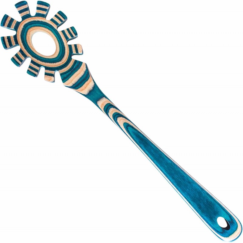 Baltique Mykonos Collection Wooden Spaghetti Spoon – 12.5