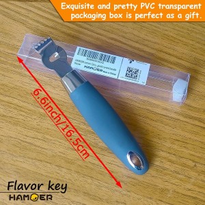 Lemon Citrus Zester Tool Cheese Grater for kitchenaid-Multipurpose grooved channel knife scraper,Stainless steel blade and ergonomically designed curved handle