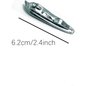 Metal Slanted Edge Nail Cutting Clippers, 3PCS Slanted Edge Nail Clippers, Slanted Edge Nail Cutter Pedicure Manicure Tool