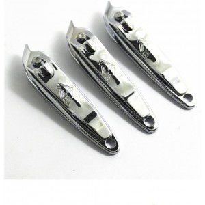 Metal Slanted Edge Nail Cutting Clippers, 3PCS Slanted Edge Nail Clippers, Slanted Edge Nail Cutter Pedicure Manicure Tool
