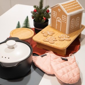 Pink Silicone Oven Mitts & Pot Holders Set - Heat Resistant, Mini Kitchen Gloves for Cooking