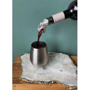 T-Rex Wine Aerator Pourer Spout – Funny Dinosaur Wine Gift for Men & Women – Novelty Animal Wine Accessory for Parties & Home Bar