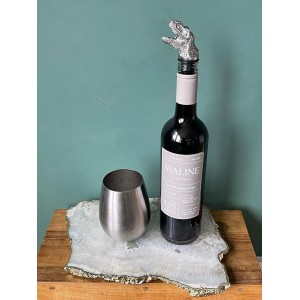 T-Rex Wine Aerator Pourer Spout – Funny Dinosaur Wine Gift for Men & Women – Novelty Animal Wine Accessory for Parties & Home Bar