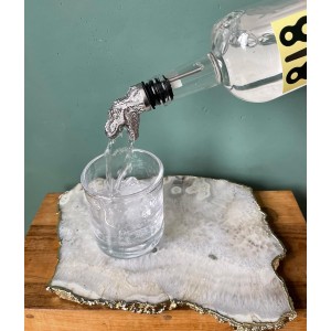 T-Rex Wine Aerator Pourer Spout – Funny Dinosaur Wine Gift for Men & Women – Novelty Animal Wine Accessory for Parties & Home Bar