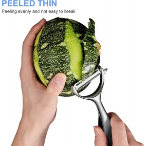 NileHome Vegetable Peeler, Potato Peelers For Kitchen Apple, Veggie, Fruit, Potatoes, Carrot Peeler Stainless Steel Potato Peeler Hand(2pcs)