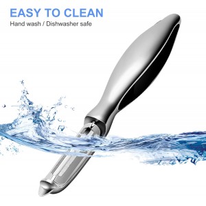 NileHome Vegetable Peeler, Potato Peelers For Kitchen Apple, Veggie, Fruit, Potatoes, Carrot Peeler Stainless Steel Potato Peeler Hand(2pcs)