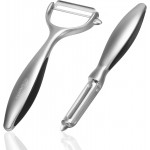 NileHome Vegetable Peeler, Potato Peelers For Kitchen Apple, Veggie, Fruit, Potatoes, Carrot Peeler Stainless Steel Potato Peeler Hand(2pcs)