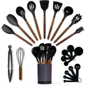 SMIRLY Kitchen Utensils Set – 22-Piece...