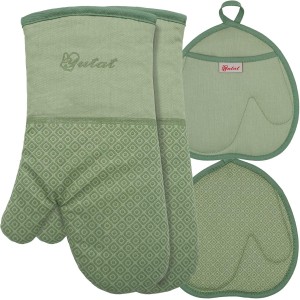 Yutat Silicone Oven Mitts - Oven Mitts a...