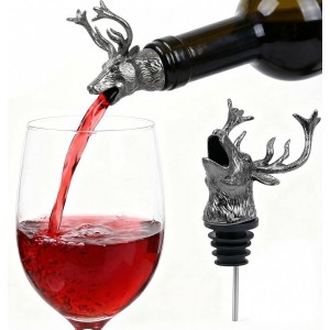 Elk Head Wine Pourer, Deer Head Wine Pou...