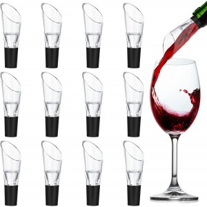 12 Pieces Wine Aerator Pourer Aerating S...