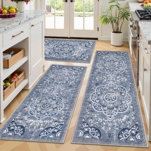 Ileading Boho Kitchen Rugs Sets 3 Piece ...