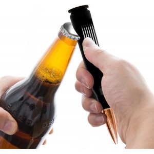 50.Cal American Flag Bottle Opener – American Flag Replica 50 BMG Opener - Patriotic Gift - Flag Bottle Opener