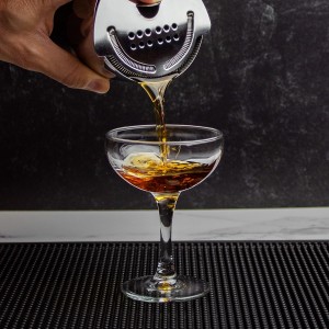 Hawthorne Strainer: Stainless Steel Cocktail Strainer for Home Bar and Professional Bartenders 5.75