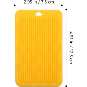 BESTonZON Gnocchi Board 4.92 Inch Pasta Making Tool Set of 12 Lightweight Plastic Kitchen Accessory for Homemade Italian Gnocchi and Dough Shaping