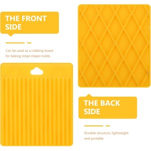 BESTonZON Gnocchi Board 4.92 Inch Pasta Making Tool Set of 12 Lightweight Plastic Kitchen Accessory for Homemade Italian Gnocchi and Dough Shaping