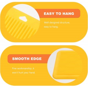 BESTonZON Gnocchi Board 4.92 Inch Pasta Making Tool Set of 12 Lightweight Plastic Kitchen Accessory for Homemade Italian Gnocchi and Dough Shaping