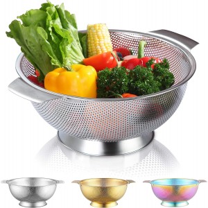 Kyraton Stainless Steel Colander 5 Quart...