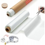 Silicone Baking Mat Roll -12IN x 10FT Non Stick Heat Resistant Food Grade Baking Mats, No Slip Reusable Freeze Dryer Mat,Pastry Mat,Countertop Protector Mat, Washable Oil-Proof Refrigerator Liners