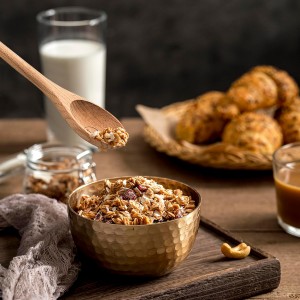 Wooden Meauring Spoons Set of 6 - Long Handle Beechwood Measuring Spoons 1/8 TSP, 1/4 TSP, 1/2 TSP, 1 TSP, 1/2 tbsp & 1 tbsp for Measuring Dry Ingredients for Cooking Baking Gift(10 inch)