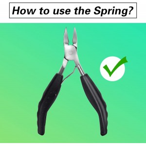 Heavy Duty Ingrown Toenail Clippers, Professional Toenails Trimmer, Podiatrist Toe Nail Clippers for Thick Nail & Ingrown Toenails, Sharp Curved Blade, Pedicure Tools.