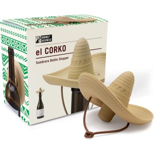 Silicone Wine Stopper/Fun Sombrero shape...