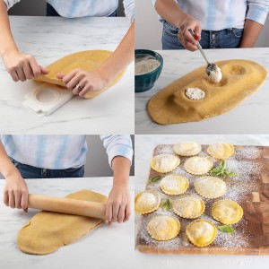 Jumbo Ravioli Molds (2 Pack)- XL 2.5