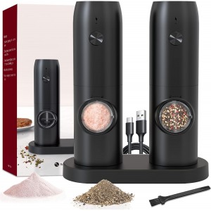 automatic pepper mill,USB rechargeable,A...